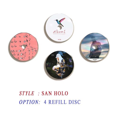 San Holo record player air freshener only refill disc 1 2