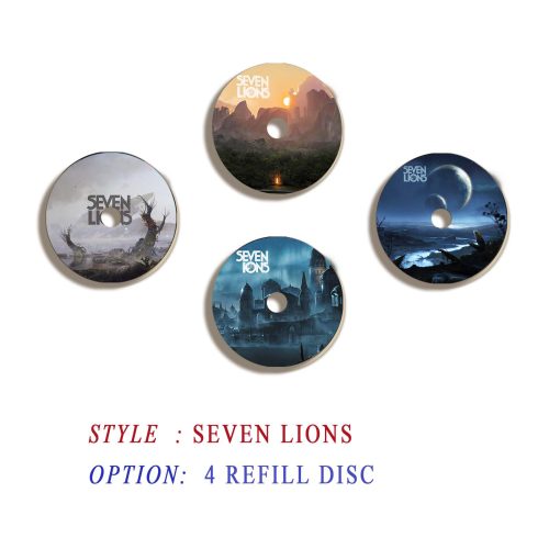 Seven Lions record player air freshener only refill disc 1 2
