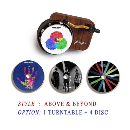above & beyond record player air freshener and refill disc
