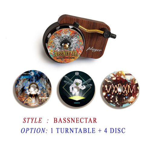 bassnectar record player air freshener and refill disc