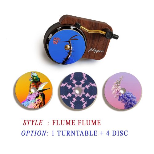 flume flume record player air freshener and refill disc