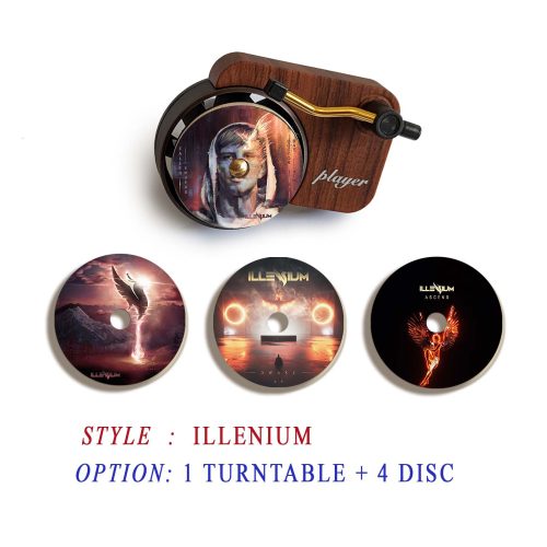 illenium record player air freshener and refill disc