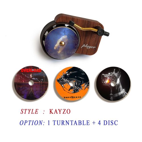 kayzo record player air freshener and refill disc