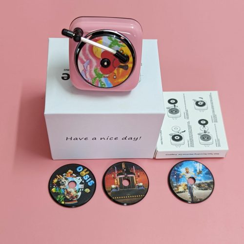 Pink Car Air Freshener Bad Bunny Record Player product