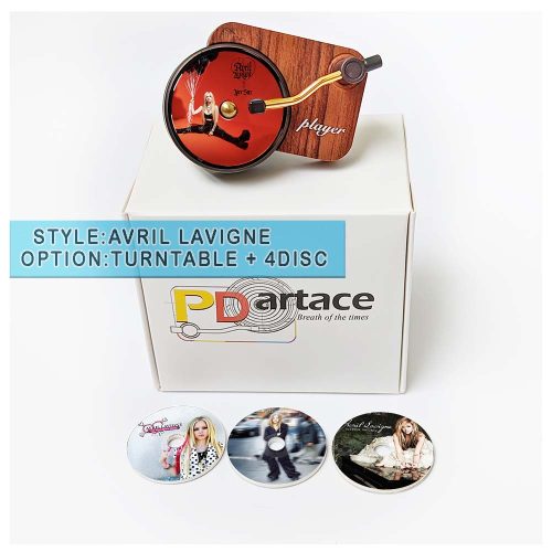 Avril Lavigne record player air freshener only refill disc