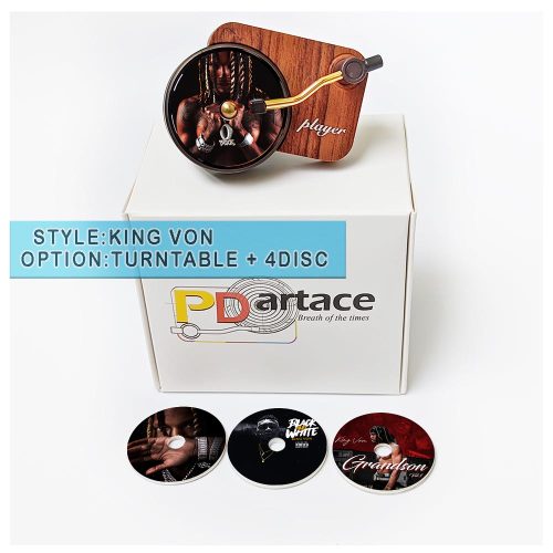 Air Freshener King Von  Record Player