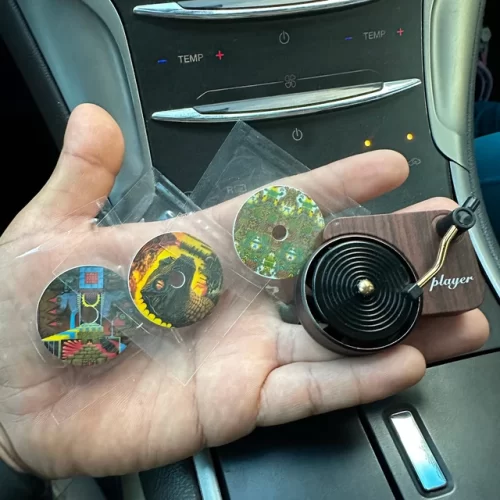 Custom Air Freshener Record Player Gift photo review