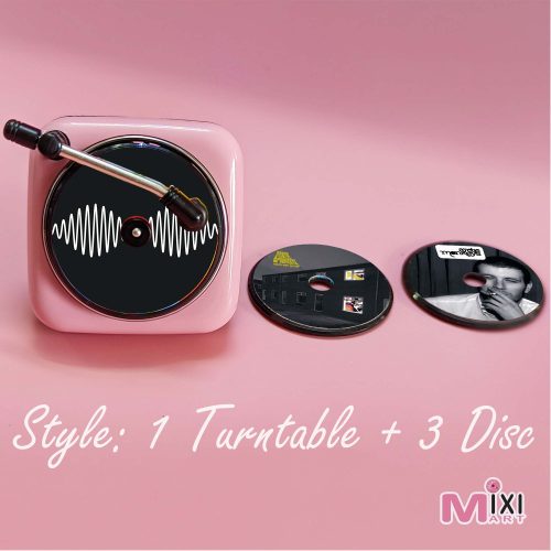 Pink Car Air Freshener Arctic Monkeys Record Player
