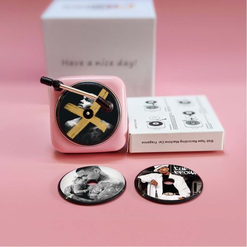 Pink Car Air Freshener Chris Brown Record Player