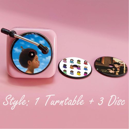 Pink Car Air Freshener Drake Record Player
