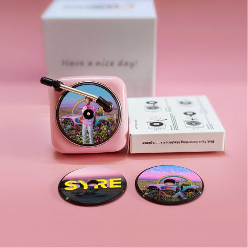 Pink Car Air Freshener Jaden Smith Record Player