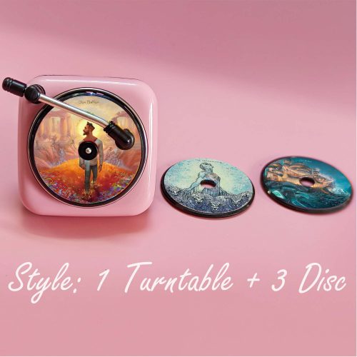 Pink Car Air Freshener Jon Bellion Record Player