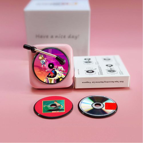 Pink Car Air Freshener Kanye West Record Player
