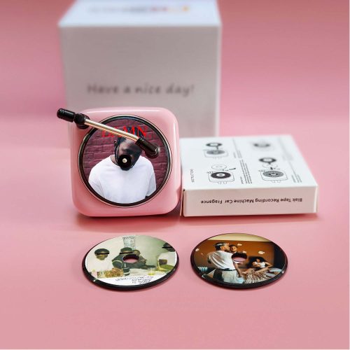 Pink Car Air Freshener Kendrick Lamar Record Player