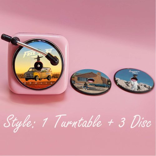 Pink Car Air Freshener Khalid Record Player