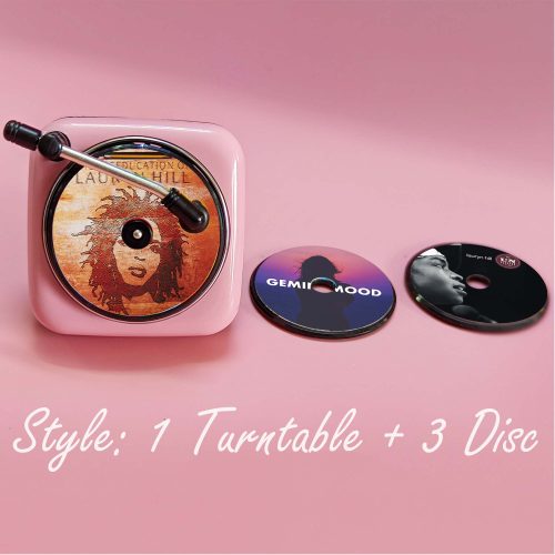 Pink Car Air Freshener Lauryn Hill Record Player