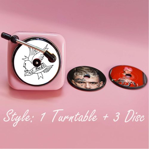 Pink Car Air Freshener Lil Peep Record Player