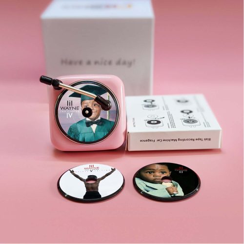 Pink Car Air Freshener Lil Wayne Record Player