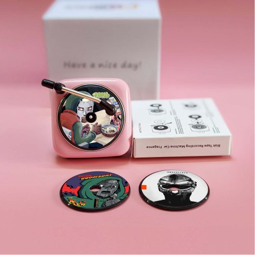 Pink Car Air Freshener MF DOOM Record Player