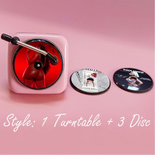 Pink Car Air Freshener Megan  Record Player