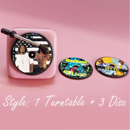 Pink Car Air Freshener OutKast Record Player