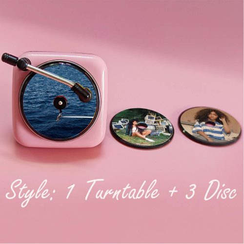 Pink Car Air Freshener SZA  Record Player