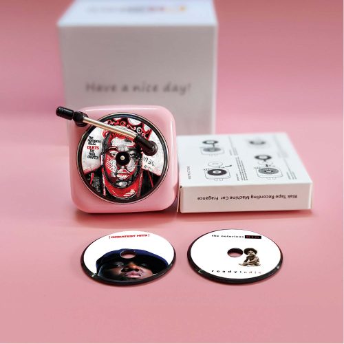 Pink Car Air Freshener  B.I.G. Record Player