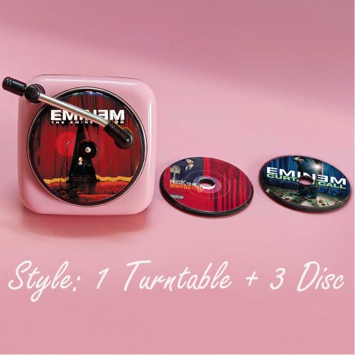 Pink Car Air Freshener Eminem Record Player