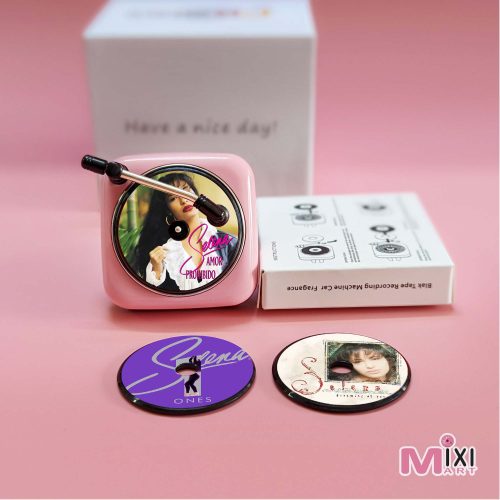 Pink Car Air Freshener Selena Rodrigo Record Player